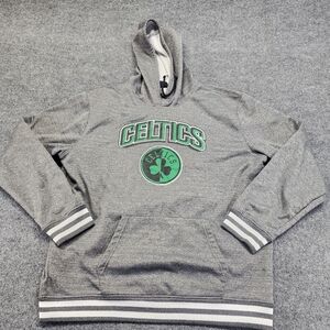 NBA UNK Unisex XXL Long Sleeve Hoodie Boston Celtics Gray/Green